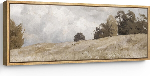 gray beige art landscape