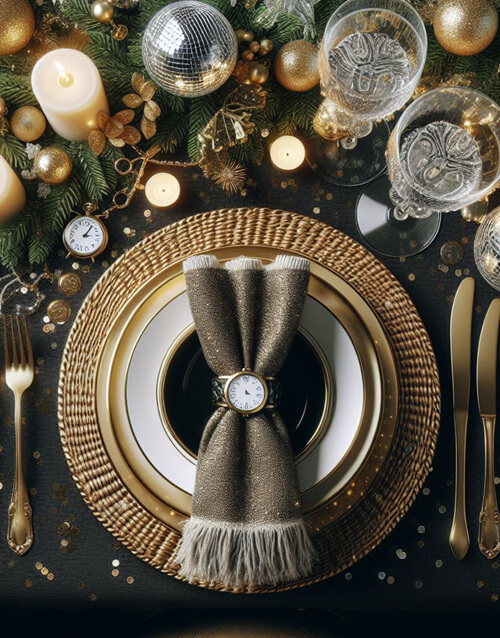 New Year's Eve Tablescape Ideas