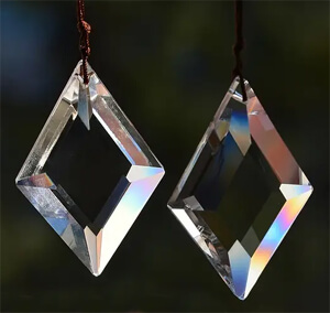 diamond glass crystals