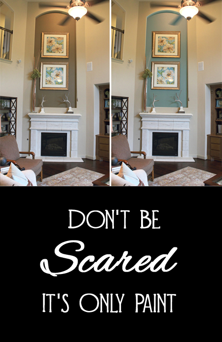 Don't Let Paint Colors Scare You!