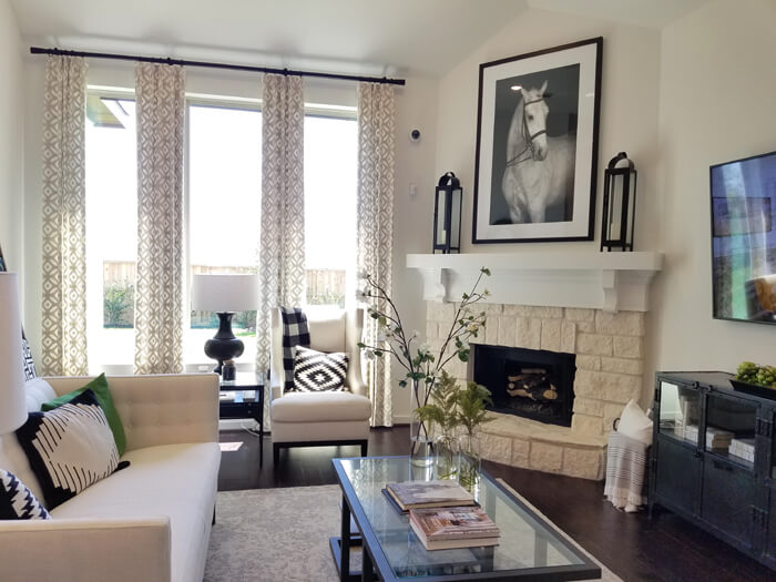 design by Highland Homes, photo by Fletcher Design Consultants trends windows tall